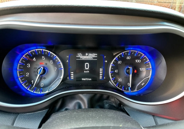 Chrysler Pacifica cena 114900 przebieg: 95000, rok produkcji 2020 z Susz małe 67